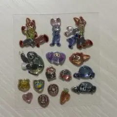 ズートピア ボンボンドロップシール 正規品 おすそわけ