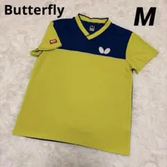 Butterfly（バタフライ）　卓球用ゲームシャツ　M Ｖネック　ユニフォーム