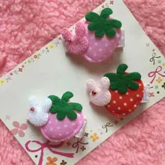 2点380円＊ベビーヘアクリップ