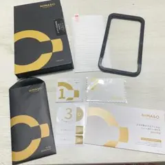 NIMASO iPhone12/12pro対応 全面保護ガラスフィルム 1枚