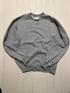 Champion グレー 無地 Mスウェット