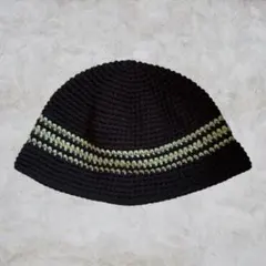 ハンドメイド　バケットハット　クラッシャーハット