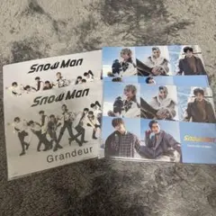 SnowMan 特典クリアファイル5枚セット