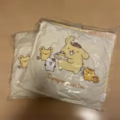 ポムポムプリン ミニクッション 2個セット 当りくじ サンリオ
