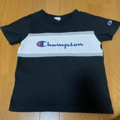 champion 黒Tシャツ 140㎝ ブラック