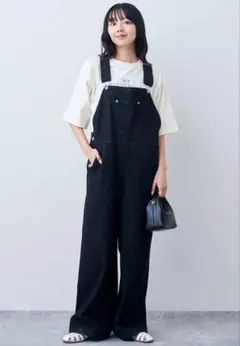 MACPHEE マカフィー ライトデニム オールインワン トゥモローランド M 