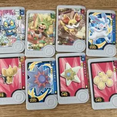 ポケモンフレンダ　パラレルアートピック3枚　色違い5枚