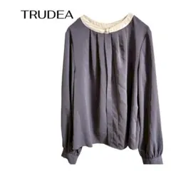 C0268 TRUDEA オフィスカジュアル　長袖ブラウス　デートのサムネイル