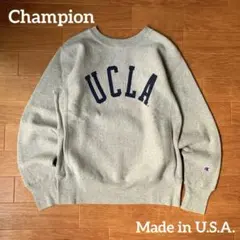 USA製 Champion リバースウィーブ UCLA 復刻赤単タグ Lサイズ