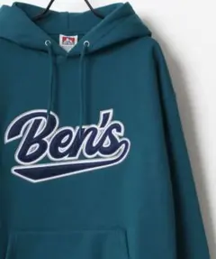 BEN DAVIS ロゴ刺繍 パーカー Mサイズ