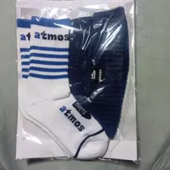 atmos Marlboro 양말 니트 캡 세트