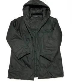 90s 00s DKNY ダウン ジャケット コート フード ブラック
