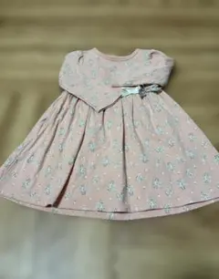 プティマイン　petit main ワンピース　花柄　90