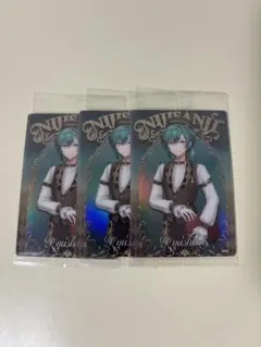 にじさんじ　緑仙　ウエハース　カード　まとめ売り