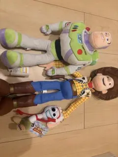 最終値下げ！トイ・ストーリー ウッディ＆フォーキー ぬいぐるみセット