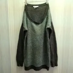 BCBG トップス ニット セーター オーバー グレー M~Lサイズのサムネイル