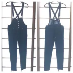 デニム サロペット ★ オールインワン ★ つなぎ オーバーオール M 美品