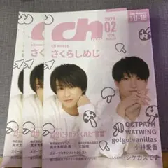 ch 2023年2月号 音楽雑誌