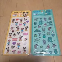 PUKUPUKUシール　モンスターズインク ミッキー 2枚 ぷくぷくシール
