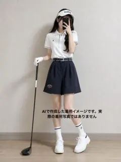 Munsingwear パンツ ネイビーのサムネイル
