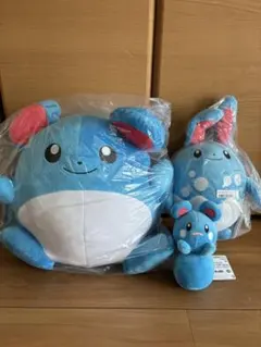 ポケットモンスター　ルリリ　マリル　マリルリ