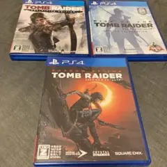 PS4 トゥームレイダー　3点セット