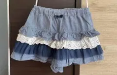 3can4on フリル キュロットスカート 120cmのサムネイル