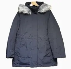 UNIQLO ハイブリッドダウンコートブラック