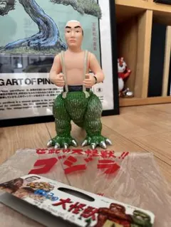 M1号　中島春雄ゴジラ レトログリーン成型色A B セット　ソフビ Yahoo!オークション - M1号 中島春雄 ゴジラ レトログリーン ソフビ