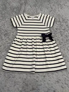PETIT BATEAU ボーダー ワンピース 18m 81cm プチバトーのサムネイル
