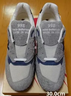 New Balance 998 TA GREY NAVY 30.0cm