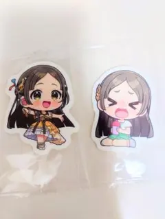 学園アイドルマスター 学マス ゼリー&ステッカー 倉本千奈 ステッカー2種セット