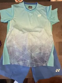 YONEX テニスウェア上下セット 青/黄 シャツM パンツL - メルカリ