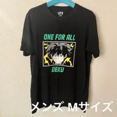 ユニクロ UT 僕のヒーローアカデミア デク Tシャツ ブラック Mサイズ 黒