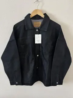 ブラックデニムジャケット Fサイズ