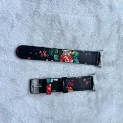 ⭐︎ベルト Google Pixel Watch 2 Pixel 花柄　ブラック