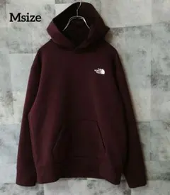 THE NORTH FACE Msize プルオーバーパーカー えんじ色