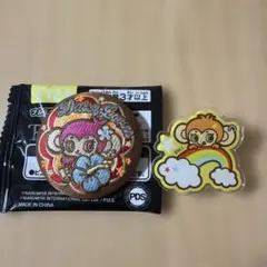 デイジーラバーズ　刺繍缶バッチ　クリップ　セリア