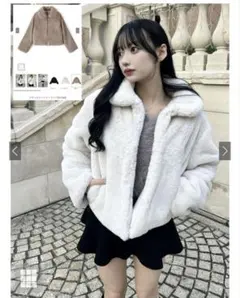 フリース ファーコート