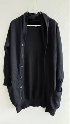 ズッカ Zucca デザインカーディガン　黒