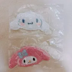 サンリオ　ガチャ　miniminiラグマット風キーホルダー　シナモン　マイメロ