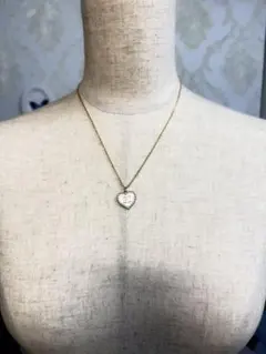 イニシャルH ハートネックレス