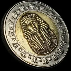 エジプト　1ポンド硬貨10枚（ファラオの秘宝）ブリリアントアンサーキューレート エジプト 1ポンド硬貨10枚（ファラオの秘宝）ブリリアントアンサー
