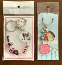 BLACKPINK gomdeuki ジェニ Jennieキーリング 2個セット BLACKPINK gomdeuki ジェニ Jennieキーリング 2個セット
