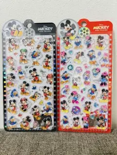 ミッキーと仲間たち キャラクターシール 2シートセット