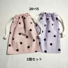 コップ袋　給食袋　巾着子供　ハンドメイド　Sセット6