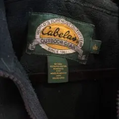Cabela's Polartec フリースジャケット ダークグリーン Lのサムネイル