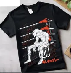 XL あしたのジョーTシャツ ブラック
