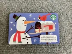 スターバックスカードPIN未削り スノーマンのサムネイル