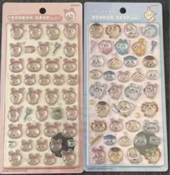 値下げ中♡ちいかわ BONBON DROP シール 2シートセット